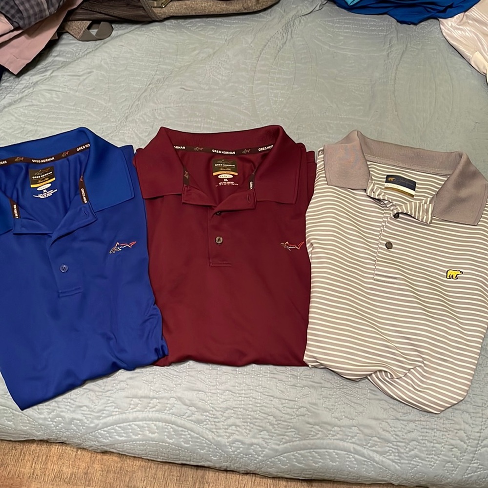 Lot of 3 men’s XL polos